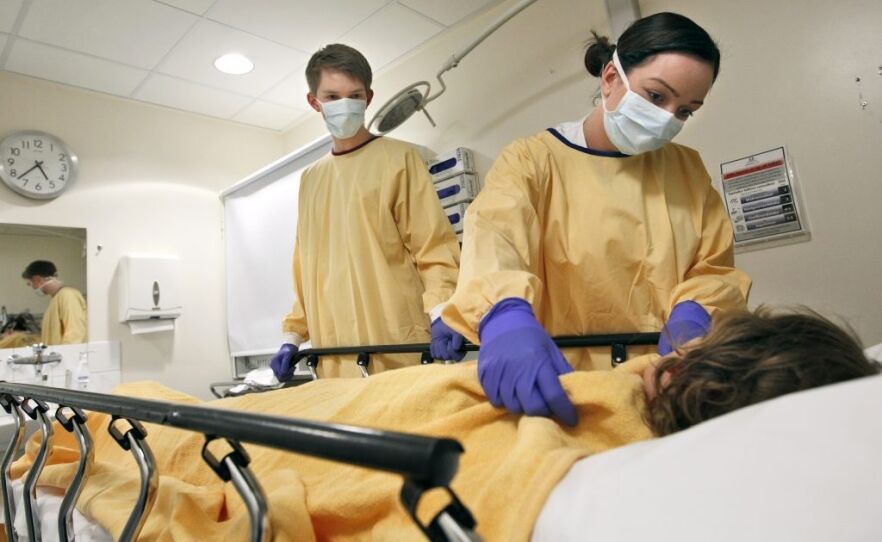 Steps Taken to Prevent Spread of COVID-19 in Iceland Emergency room
