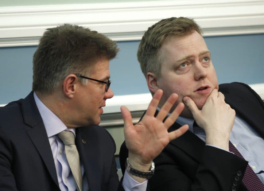 Gunnar Bragi and Sigmundur Davíð