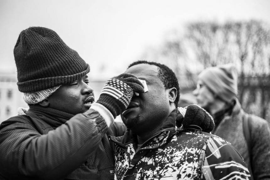 ‘Harsh Police Response’ to Refugee Protests Under Review