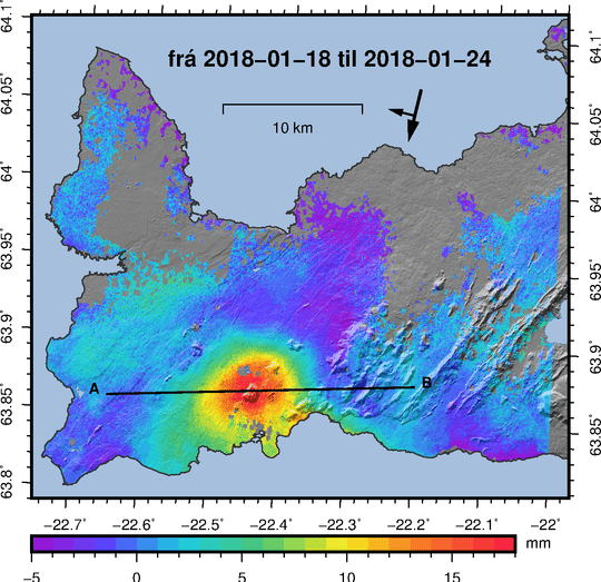 Possible Magma Accumulation on Reykjanes Peninsula inflation volcanic activity reykjanes