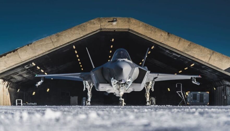 Iceland Likely to Become More Important to US Arctic Policy F-35 Aircraft at the Keflavík Air Base.