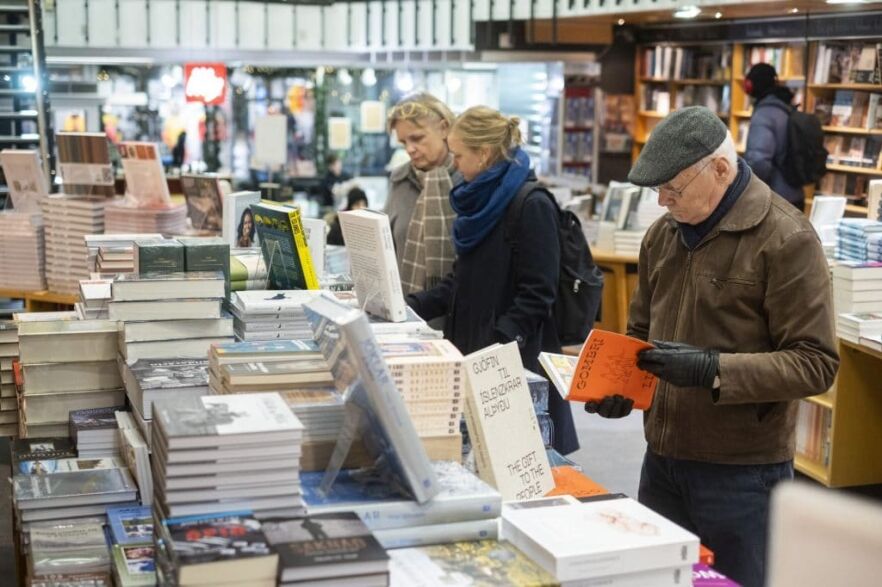 The Icelandic Language Day book bookstore Icelandic literature bækur