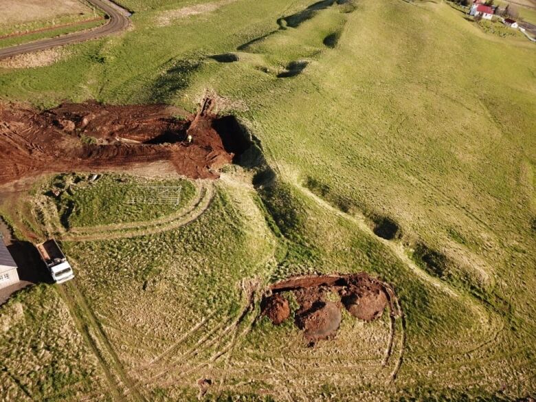 Oddi cave archeology