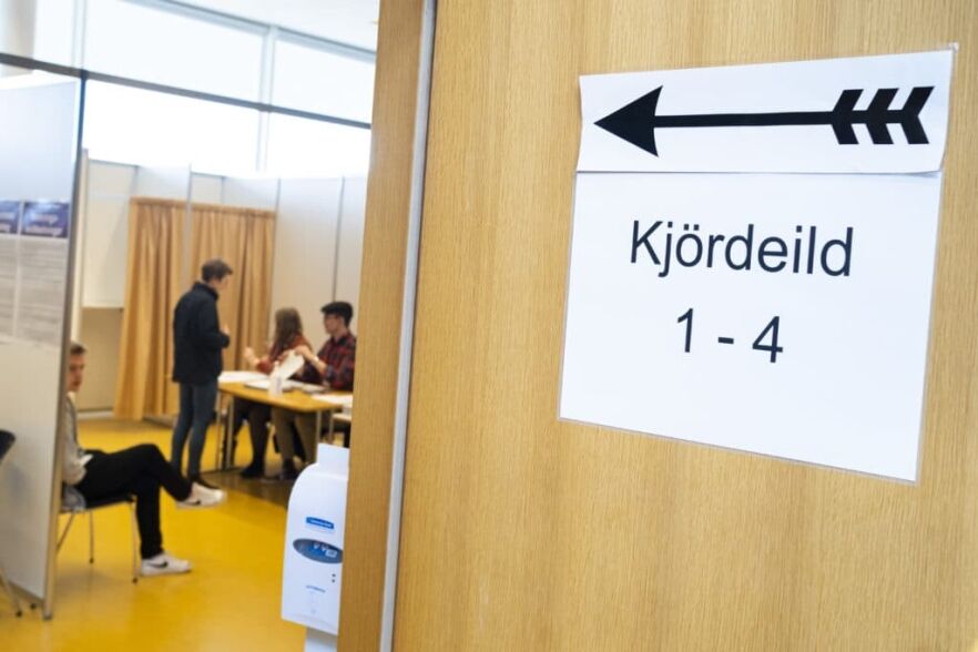 Who Can Vote in Iceland’s EU Referendum? Voters at a polling station in Reykjavík, Iceland.