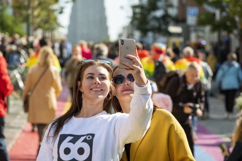 Skólavörðustígur Reykjavík pride LGBTQ+