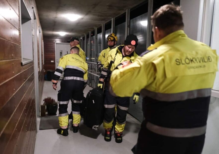 Emergency Phase Declared and Grindavík Evacuated Evacuation of Grindavík on the Reykjanes peninsula