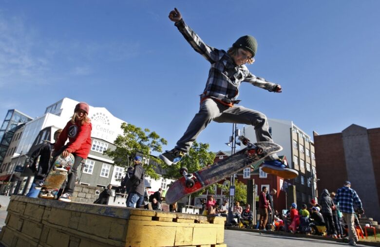 Skating in Reykjavík