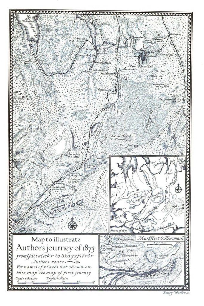 william morris journey to Iceland 1873