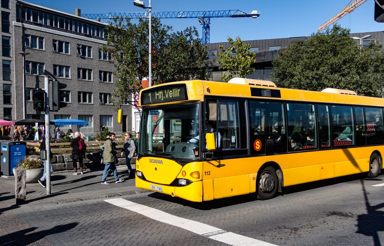 Public Bus Fares Rise Today in Iceland