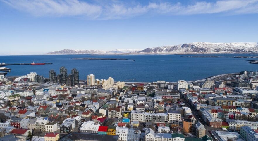 In Focus | New Limits on Short-term Rentals Reykjavík drone