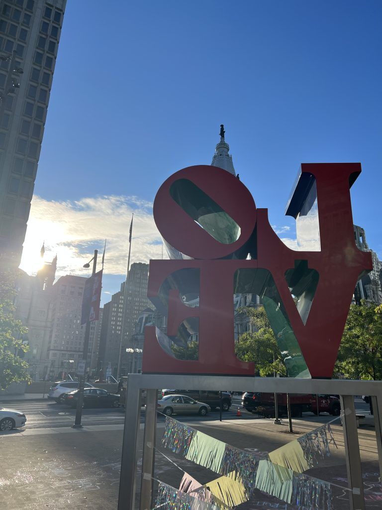 American Airlines Returns to Iceland With Daily Philadelphia Route LOVE sculpture in Philadelphia with City Hall visible in the background